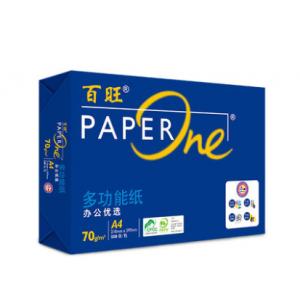 亚太森博 蓝百旺A4 复印纸 80...