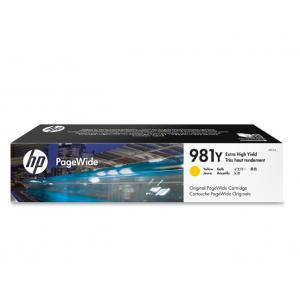惠普（HP） L0R15A 981Y 黄色墨盒 超大容量打印机耗材（适用X556DN X586D X586F X586Z L0R16A）