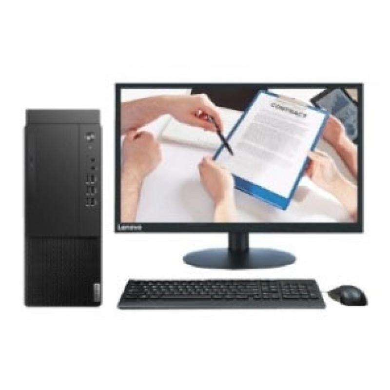 联想(Lenovo）启天M430-A018(C)（G6400/4GB/128G+1TB/无光驱/联想智能云教室/WIN10/21.5寸显示器) 台式计算机