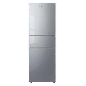 电冰箱 美的/Midea BCD-239WTGPM 201-250L 1级 三门 电子控温 风冷 银色